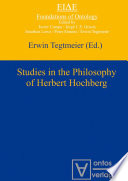Studies in the philosophy of Herbert Hochberg.