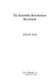 The scientific revolution revisited / Mikulas Teich.