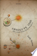 Absolute time : rifts in early modern British metaphysics / Emily Thomas.