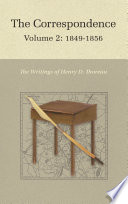 The Correspondence of Henry D. Thoreau. edited by Robert N. Hudspeth, with Elizabeth Hall Witherell and Lihong Xie.