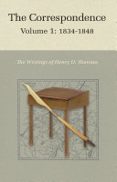 The correspondence of Henry D. Thoreau /