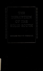 The disruption of the solid South.