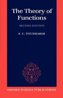 The theory of functions /