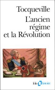 L'ancien régime et la Révolution /