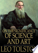 On the significance of science and art /