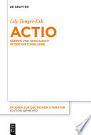 Actio : Körper und Geschlecht in der Rhetoriklehre /