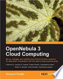 OpenNebula 3 cloud computing /