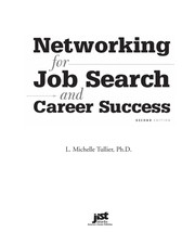 Networking for job search and career success /