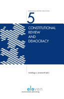 Constitutional review and democracy /