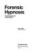 Forensic hypnosis : psychological and legal aspects / Roy Udolf.