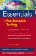 Essentials of psychological testing /