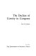 The decline of comity in Congress /