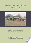 Peasantry, capitalism and state : the political economy of agrarian societies /