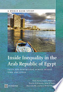Inside inequality in the Arab Republic of Egypt : facts and perceptions across people, time, and space /