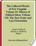 The new order and last orientation / edited by Jürgen Gebhardt and Thomas A. Hollweck ; with an introduction by Jürgen Gebhardt.