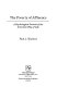 The poverty of affluence : a psychological portrait of the American way of life /