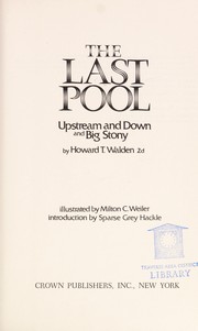 The last pool: Upstream and down, and Big stony /