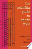 The Columbia guide to online style /