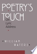 Poetry's touch : on lyric address /