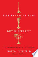 Like everyone else but different : the paradoxical success of Canadian Jews /