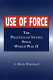 Use of force : the practice of states since World War II / A. Mark Weisburd.