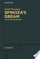 Spinoza's dream : on nature and meaning /