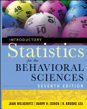 Introductory statistics for the behavioral sciences Joan Welkowitz, Barry H. Cohen, R. Brooke Lea.