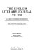 The English literary journal to 1900 : a guide to information sources / Robert B. White, Jr.