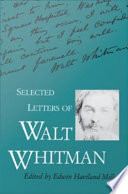 Selected letters of Walt Whitman /