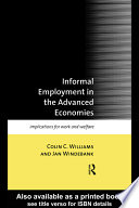 Informal employment in the advanced economies : implications for work and welfare /