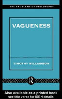 Vagueness /