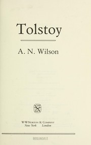 Tolstoy / A.N. Wilson.