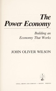 The power economy : building an economy that works /