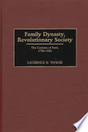 Family dynasty, revolutionary society : the Cochins of Paris, 1750-1922 /