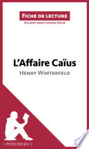 L'affaire Caius / Henry Winterfeld.