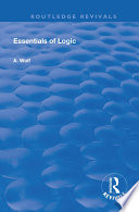 Essentials of logic /