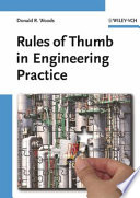 Rules of thumb in engineering practice /