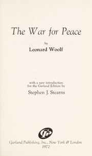 The war for peace /