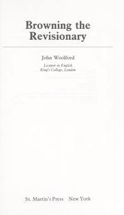 Browning the revisionary / John Woolford.