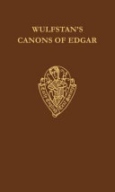 Canons of Edgar /