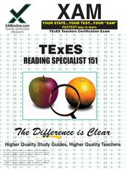 Reading specialist : teacher certification exam / Sharon Wynne.