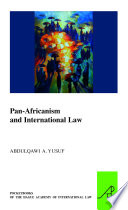 Pan-Africanism and international law /