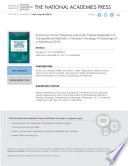 Improving cancer diagnosis and care : clinical application of computational methods in precision oncology : proceedings of a workshop / Emily Zevon, Margie Patlak, and Sharyl J. Nass, rapporteurs ; National Cancer Policy Forum, Board on Health Care Services, Health and Medicine Division, National Academies of Sciences, Engineering, Medicine.