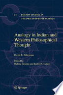 Analogy in Indian and Western philosophical thought /