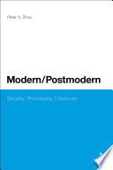 Modern/postmodern : society, philosophy, literature /