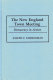 The New England town meeting : democracy in action / Joseph F. Zimmerman.