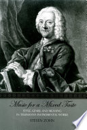 Music for a Mixed Taste : Style, Genre, and Meaning in Telemann's Instrumental Works.
