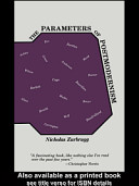 The parametres [sic] of postmodernism /