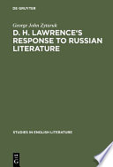 D. H. Lawrence's response to Russian literature /